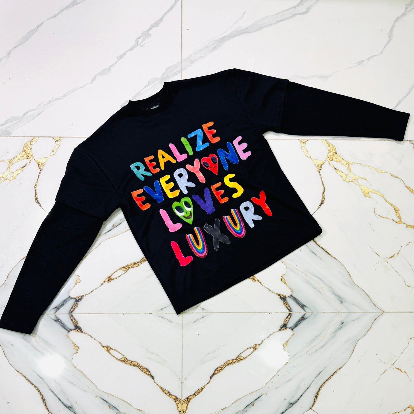 RELL DOUBLE SLEEVED “LUXURY” TEE