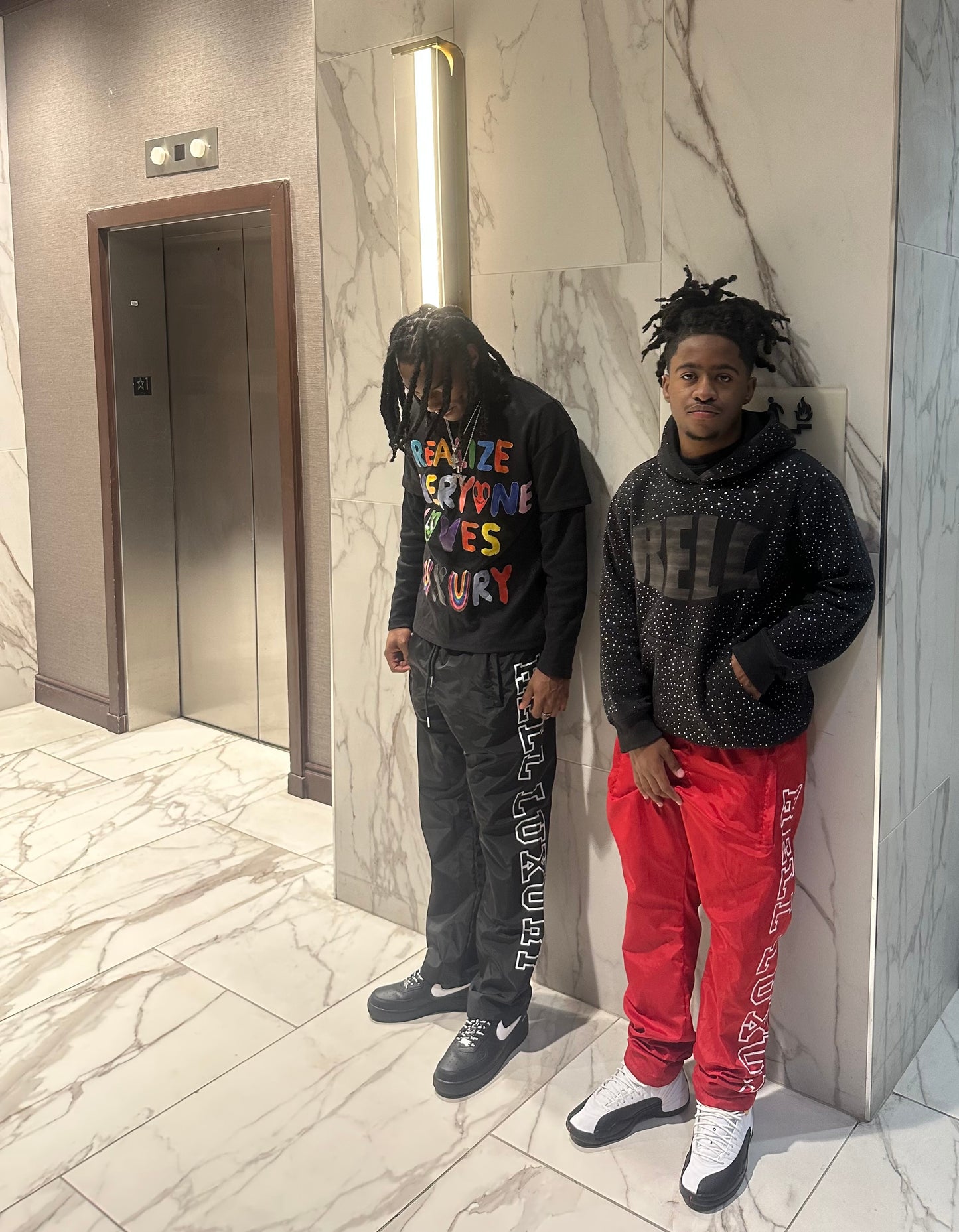 RELL LUXURY TRACK PANTS