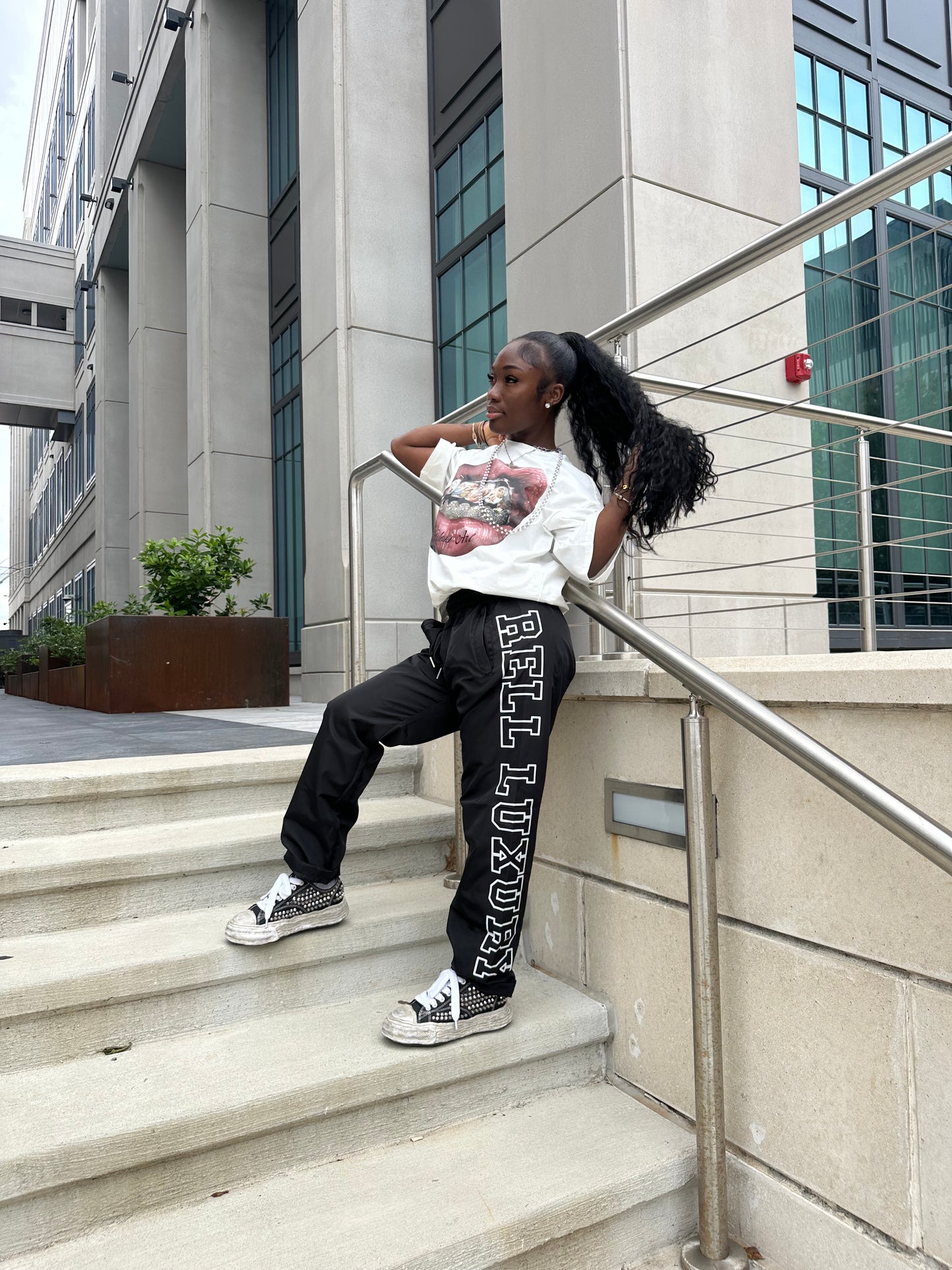 RELL LUXURY TRACK PANTS